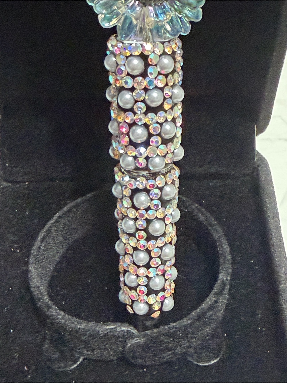 Handmade Rhinestone Beaded Pen - Picture 3 of 3